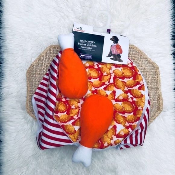 Bucket of Chicken Dog Costume NEW - Picture 2 of 7